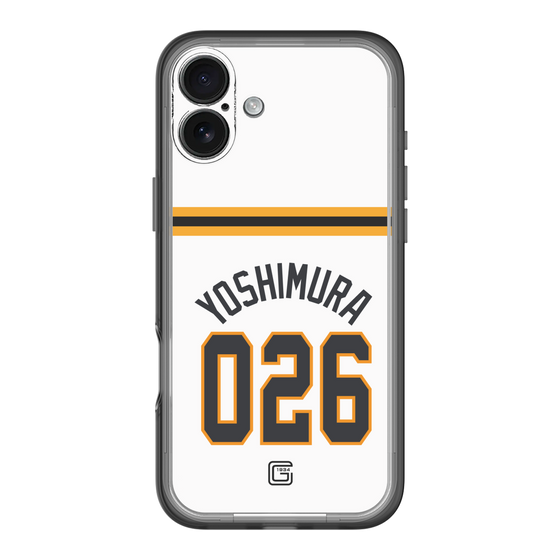 スリムプロテクションプレミアムケース［ 読売ジャイアンツ - #026 YOSHIMURA - ホーム ］