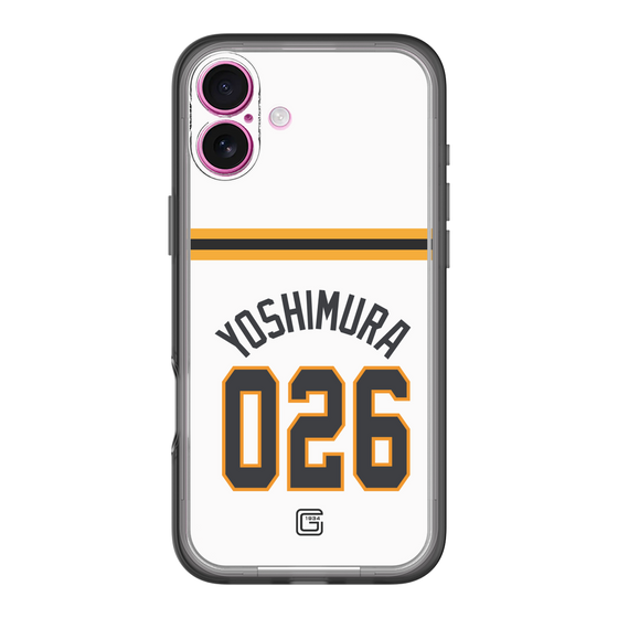 スリムプロテクションプレミアムケース［ 読売ジャイアンツ - #026 YOSHIMURA - ホーム ］