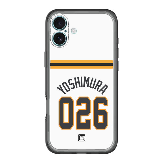 スリムプロテクションプレミアムケース［ 読売ジャイアンツ - #026 YOSHIMURA - ホーム ］