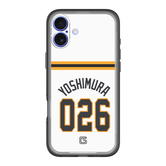 スリムプロテクションプレミアムケース［ 読売ジャイアンツ - #026 YOSHIMURA - ホーム ］