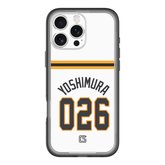 スリムプロテクションプレミアムケース［ 読売ジャイアンツ - #026 YOSHIMURA - ホーム ］