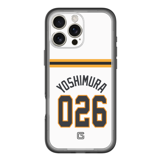 スリムプロテクションプレミアムケース［ 読売ジャイアンツ - #026 YOSHIMURA - ホーム ］