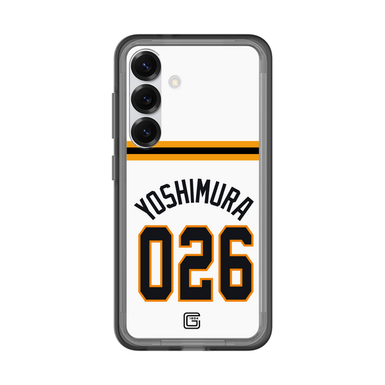 スリムプロテクションプレミアムケース［ 読売ジャイアンツ - #026 YOSHIMURA - ホーム ］