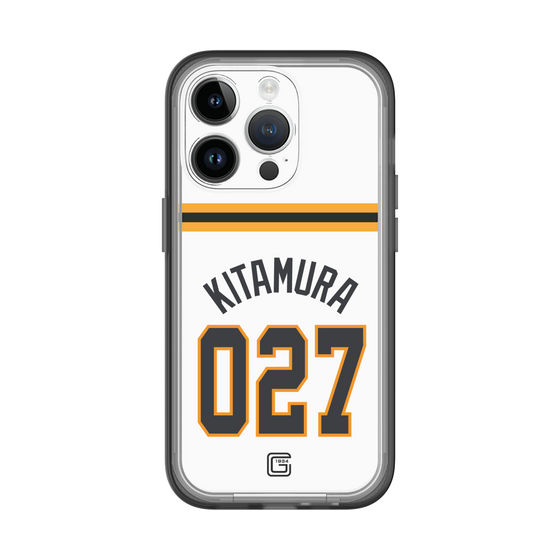 スリムプロテクションプレミアムケース［ 読売ジャイアンツ - #027 KITAMURA - ホーム ］