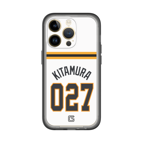 スリムプロテクションプレミアムケース［ 読売ジャイアンツ - #027 KITAMURA - ホーム ］