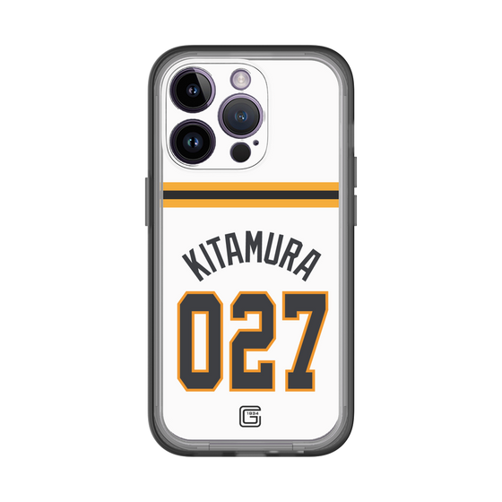 スリムプロテクションプレミアムケース［ 読売ジャイアンツ - #027 KITAMURA - ホーム ］