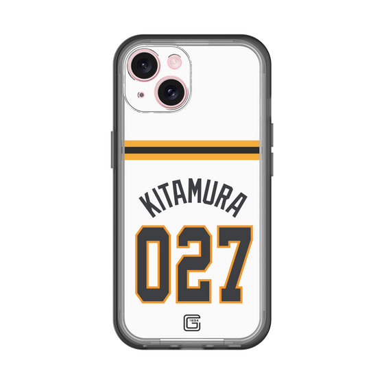 スリムプロテクションプレミアムケース［ 読売ジャイアンツ - #027 KITAMURA - ホーム ］