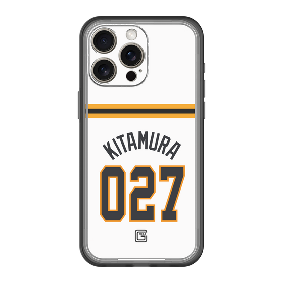 スリムプロテクションプレミアムケース［ 読売ジャイアンツ - #027 KITAMURA - ホーム ］