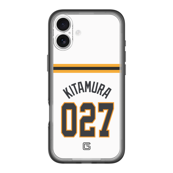 スリムプロテクションプレミアムケース［ 読売ジャイアンツ - #027 KITAMURA - ホーム ］