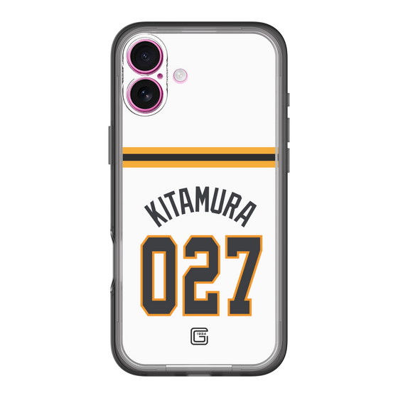 スリムプロテクションプレミアムケース［ 読売ジャイアンツ - #027 KITAMURA - ホーム ］