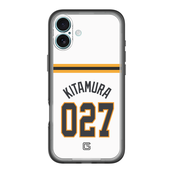 スリムプロテクションプレミアムケース［ 読売ジャイアンツ - #027 KITAMURA - ホーム ］