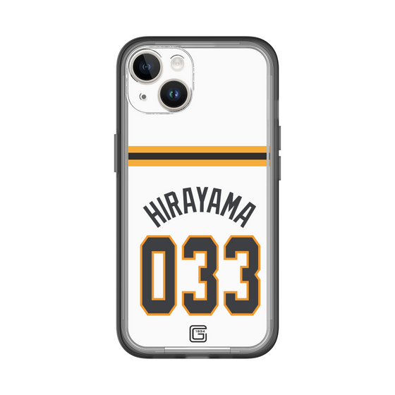 スリムプロテクションプレミアムケース［ 読売ジャイアンツ - #033 HIRAYAMA - ホーム ］