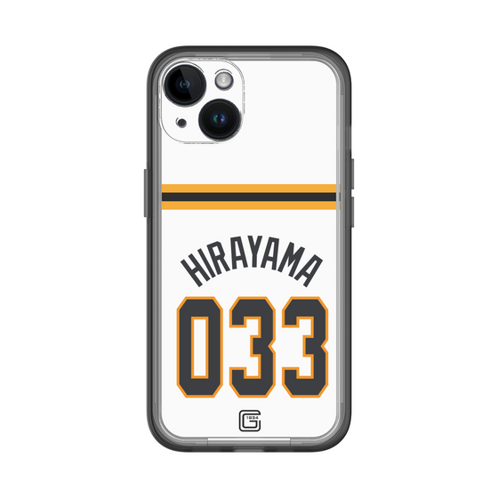 スリムプロテクションプレミアムケース［ 読売ジャイアンツ - #033 HIRAYAMA - ホーム ］