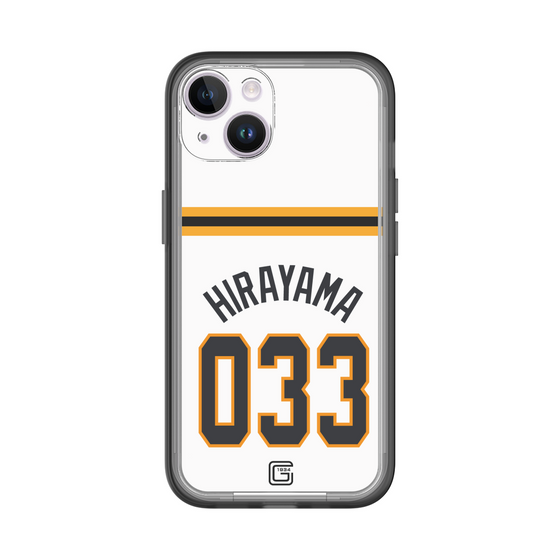 スリムプロテクションプレミアムケース［ 読売ジャイアンツ - #033 HIRAYAMA - ホーム ］