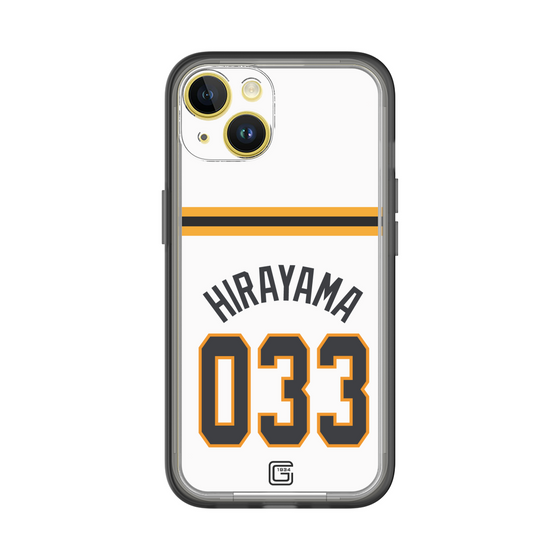 スリムプロテクションプレミアムケース［ 読売ジャイアンツ - #033 HIRAYAMA - ホーム ］