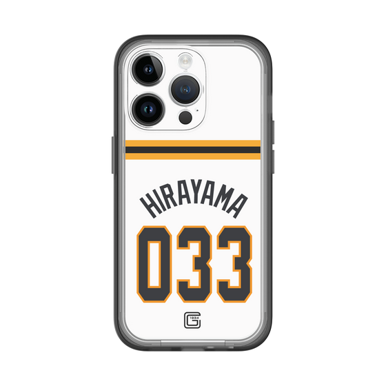 スリムプロテクションプレミアムケース［ 読売ジャイアンツ - #033 HIRAYAMA - ホーム ］