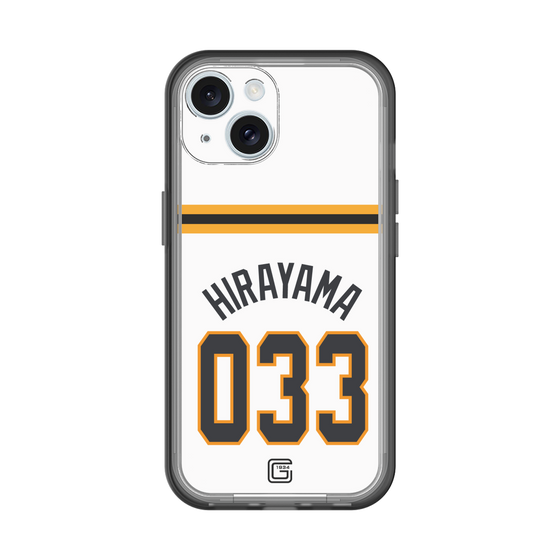 スリムプロテクションプレミアムケース［ 読売ジャイアンツ - #033 HIRAYAMA - ホーム ］