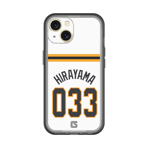 スリムプロテクションプレミアムケース［ 読売ジャイアンツ - #033 HIRAYAMA - ホーム ］
