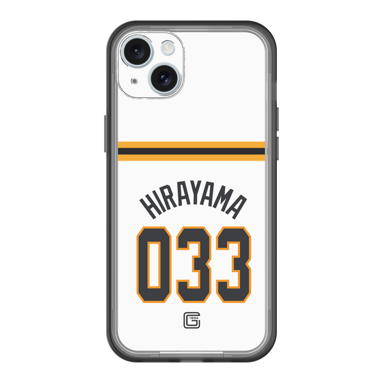 スリムプロテクションプレミアムケース［ 読売ジャイアンツ - #033 HIRAYAMA - ホーム ］