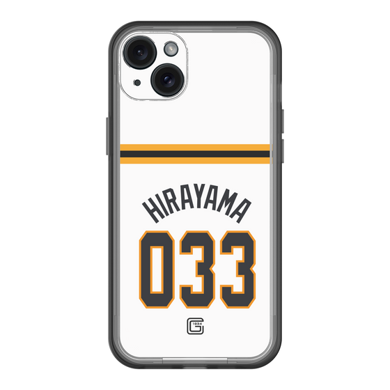 スリムプロテクションプレミアムケース［ 読売ジャイアンツ - #033 HIRAYAMA - ホーム ］