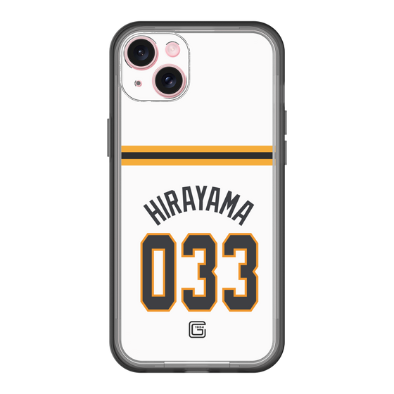 スリムプロテクションプレミアムケース［ 読売ジャイアンツ - #033 HIRAYAMA - ホーム ］