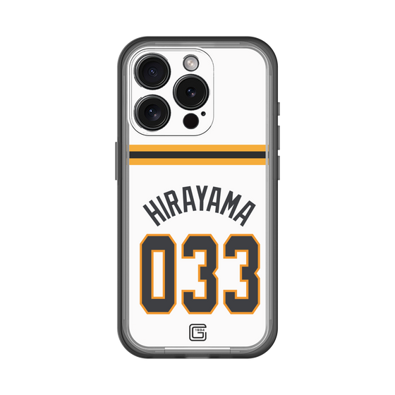 スリムプロテクションプレミアムケース［ 読売ジャイアンツ - #033 HIRAYAMA - ホーム ］