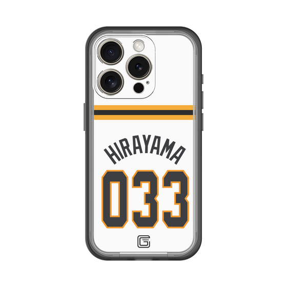 スリムプロテクションプレミアムケース［ 読売ジャイアンツ - #033 HIRAYAMA - ホーム ］
