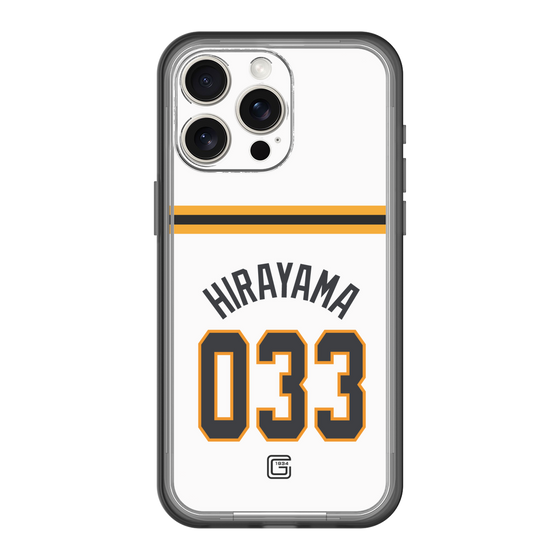 スリムプロテクションプレミアムケース［ 読売ジャイアンツ - #033 HIRAYAMA - ホーム ］