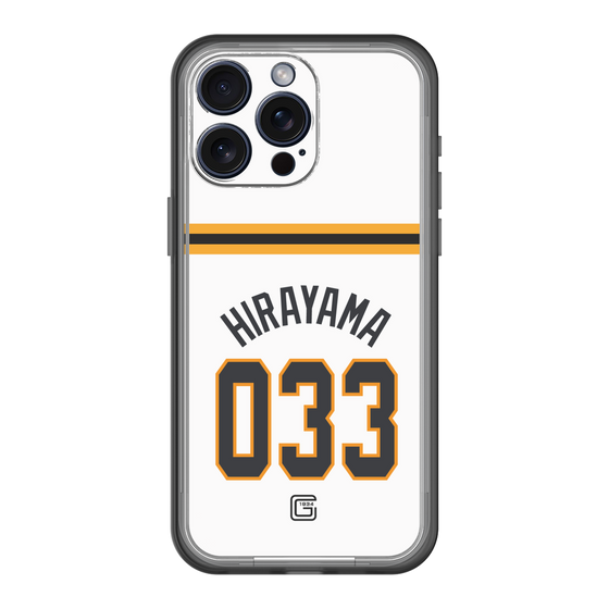 スリムプロテクションプレミアムケース［ 読売ジャイアンツ - #033 HIRAYAMA - ホーム ］