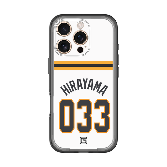 スリムプロテクションプレミアムケース［ 読売ジャイアンツ - #033 HIRAYAMA - ホーム ］