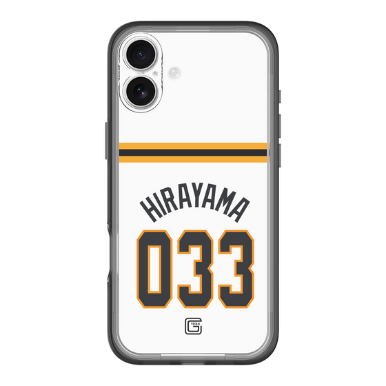 スリムプロテクションプレミアムケース［ 読売ジャイアンツ - #033 HIRAYAMA - ホーム ］