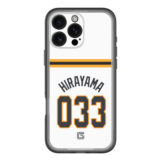 スリムプロテクションプレミアムケース［ 読売ジャイアンツ - #033 HIRAYAMA - ホーム ］