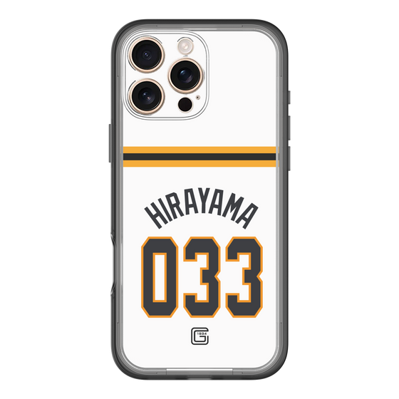 スリムプロテクションプレミアムケース［ 読売ジャイアンツ - #033 HIRAYAMA - ホーム ］