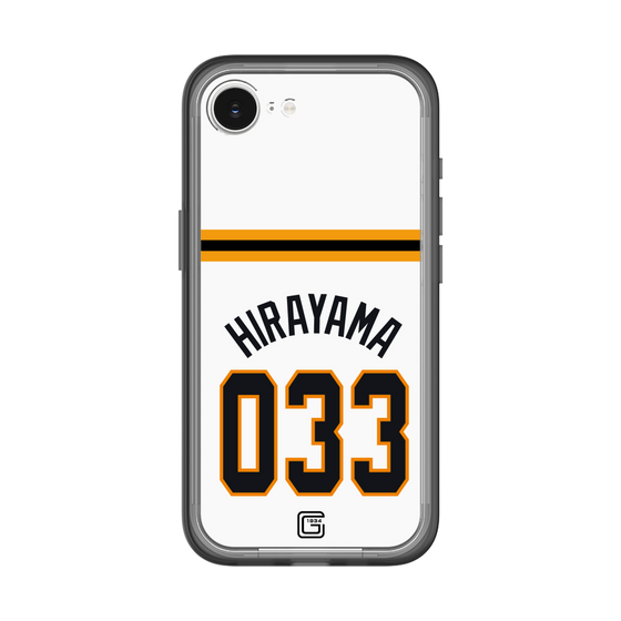 スリムプロテクションプレミアムケース［ 読売ジャイアンツ - #033 HIRAYAMA - ホーム ］