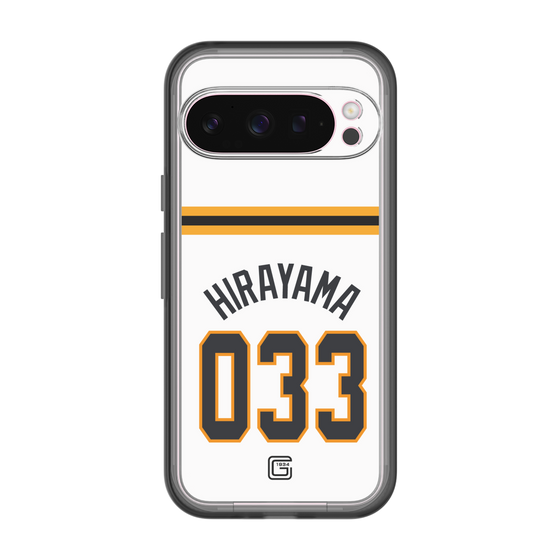 スリムプロテクションプレミアムケース［ 読売ジャイアンツ - #033 HIRAYAMA - ホーム ］