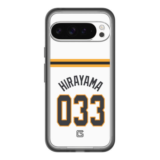 スリムプロテクションプレミアムケース［ 読売ジャイアンツ - #033 HIRAYAMA - ホーム ］