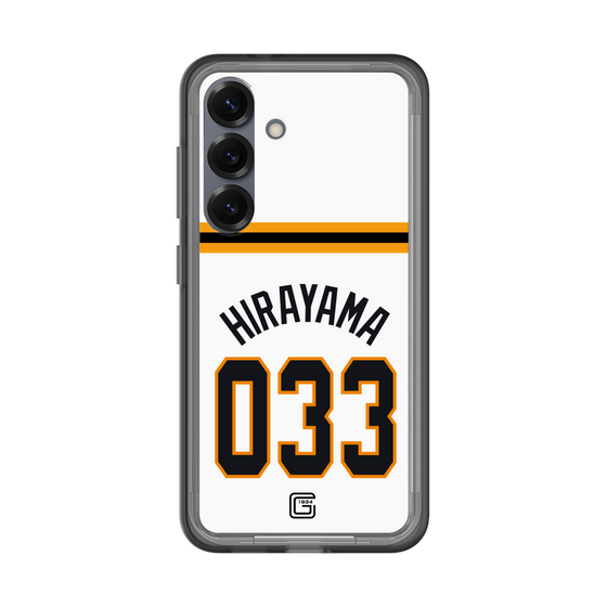 スリムプロテクションプレミアムケース［ 読売ジャイアンツ - #033 HIRAYAMA - ホーム ］