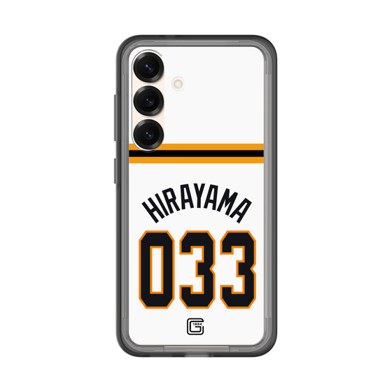 スリムプロテクションプレミアムケース［ 読売ジャイアンツ - #033 HIRAYAMA - ホーム ］
