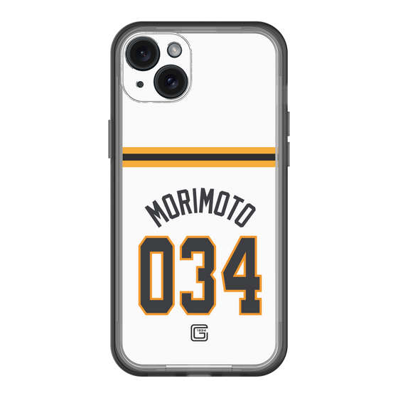 スリムプロテクションプレミアムケース［ 読売ジャイアンツ - #034 MORIMOTO - ホーム ］