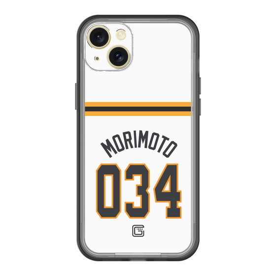 スリムプロテクションプレミアムケース［ 読売ジャイアンツ - #034 MORIMOTO - ホーム ］