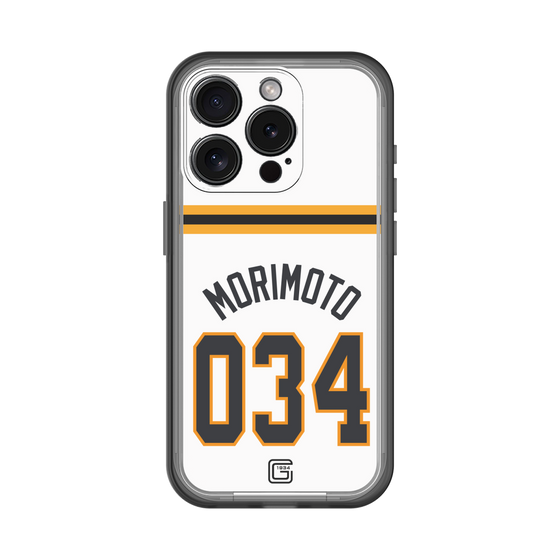 スリムプロテクションプレミアムケース［ 読売ジャイアンツ - #034 MORIMOTO - ホーム ］