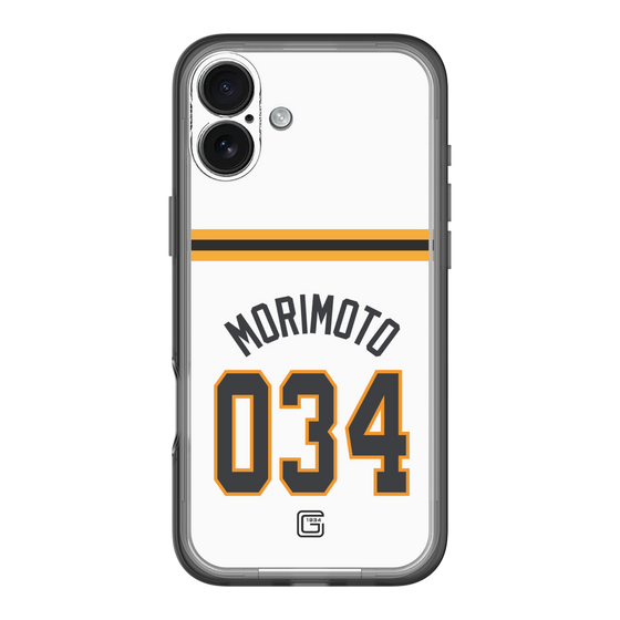 スリムプロテクションプレミアムケース［ 読売ジャイアンツ - #034 MORIMOTO - ホーム ］