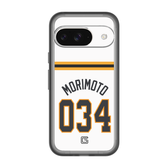 スリムプロテクションプレミアムケース［ 読売ジャイアンツ - #034 MORIMOTO - ホーム ］
