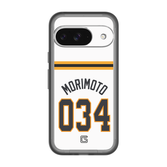スリムプロテクションプレミアムケース［ 読売ジャイアンツ - #034 MORIMOTO - ホーム ］