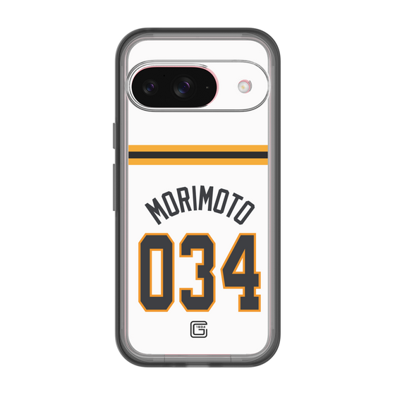 スリムプロテクションプレミアムケース［ 読売ジャイアンツ - #034 MORIMOTO - ホーム ］
