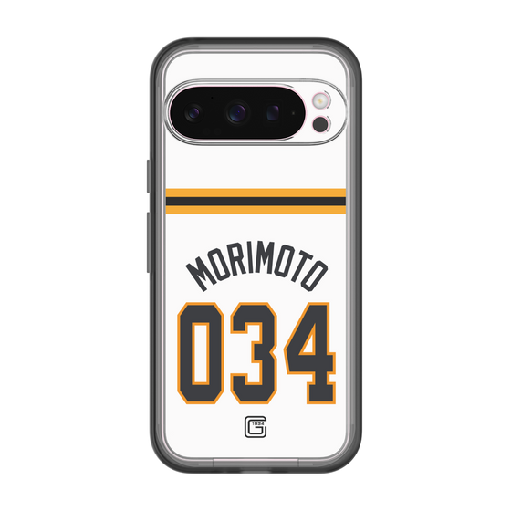 スリムプロテクションプレミアムケース［ 読売ジャイアンツ - #034 MORIMOTO - ホーム ］
