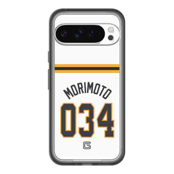 スリムプロテクションプレミアムケース［ 読売ジャイアンツ - #034 MORIMOTO - ホーム ］