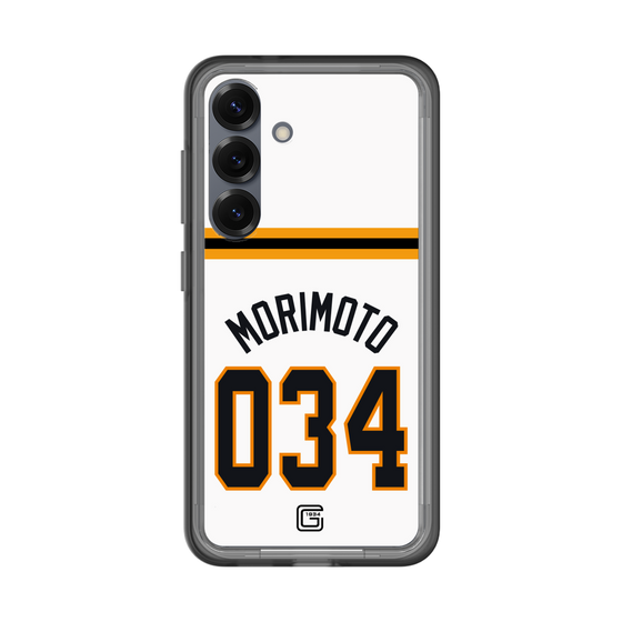 スリムプロテクションプレミアムケース［ 読売ジャイアンツ - #034 MORIMOTO - ホーム ］