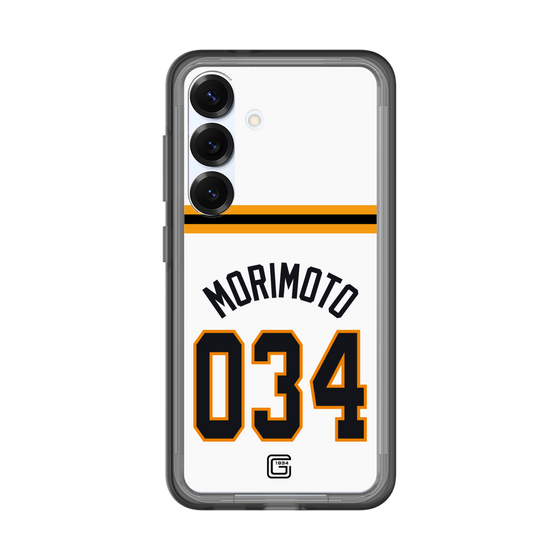 スリムプロテクションプレミアムケース［ 読売ジャイアンツ - #034 MORIMOTO - ホーム ］