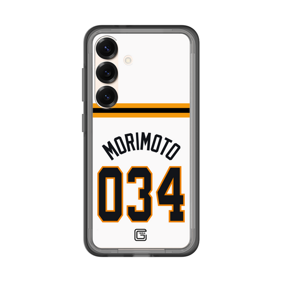 スリムプロテクションプレミアムケース［ 読売ジャイアンツ - #034 MORIMOTO - ホーム ］